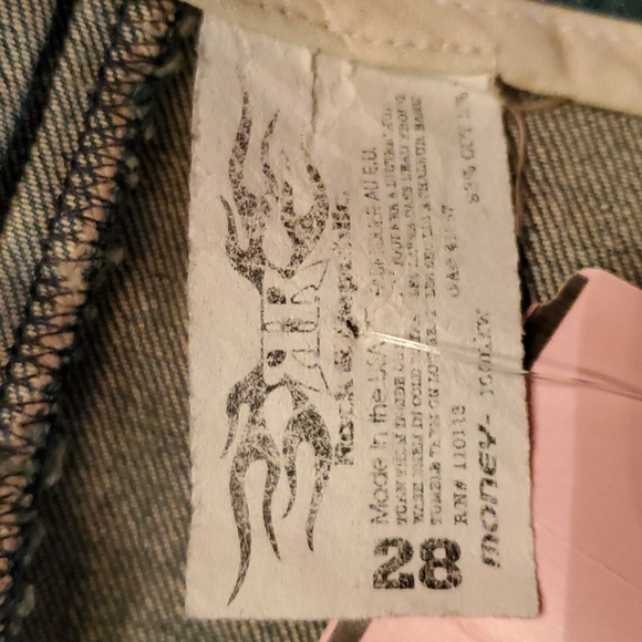 Rock N Republic Denim Mini Skirt Size 28 - Picture 7 of 11